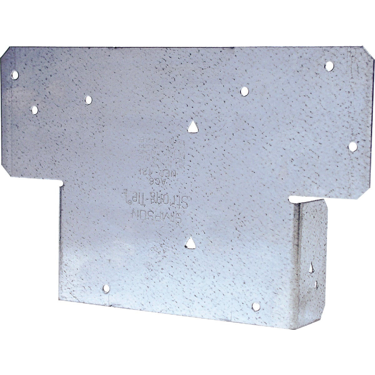 AC Galvanized Adjustable Post Cap for 6x
