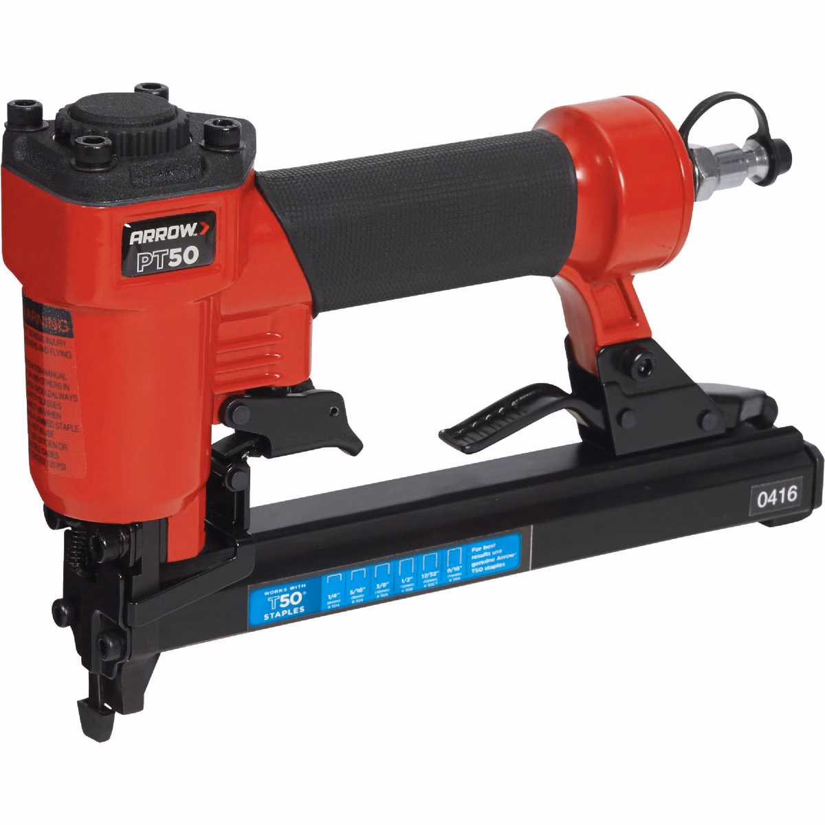 Arrow PT50 20-Gauge 3/8 In. Crown 9/16 In. Finish Stapler