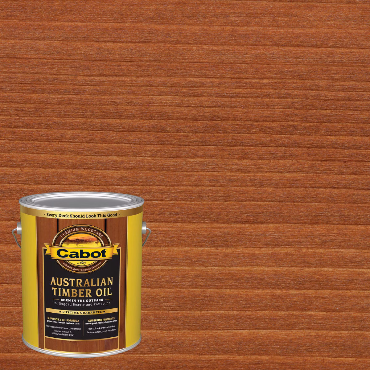 Cabot Australian Timber Oil, Jarrah Brown, 1 Gal.