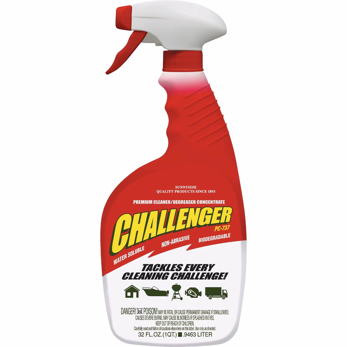 Sunnyside Challenger 32 Oz. Cleaner & Degreaser