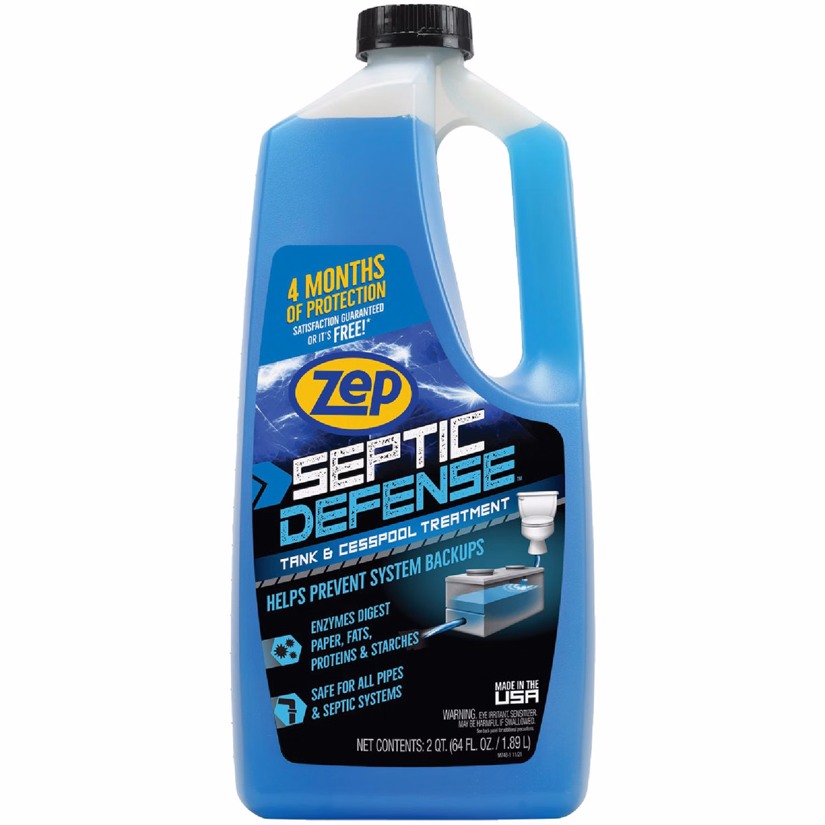 Zep Septic Defense 64 Oz. Cesspool and Septic Tank Treatment