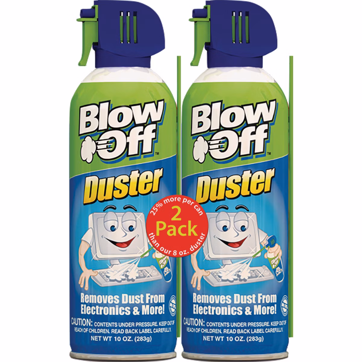 Blow Off 10 Oz. Compressed Air Duster (2-Pack)