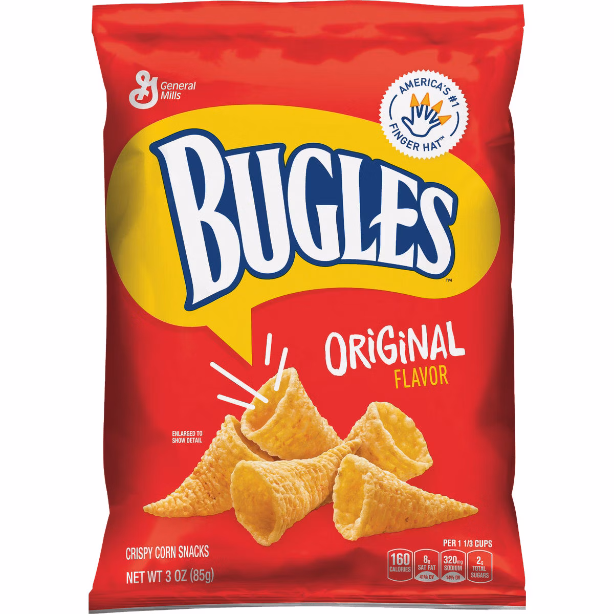 Bugles 3 Oz. Original Corn Snack