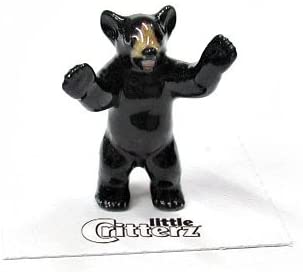 Little Critterz “Little John” Black Bear Cub LC101