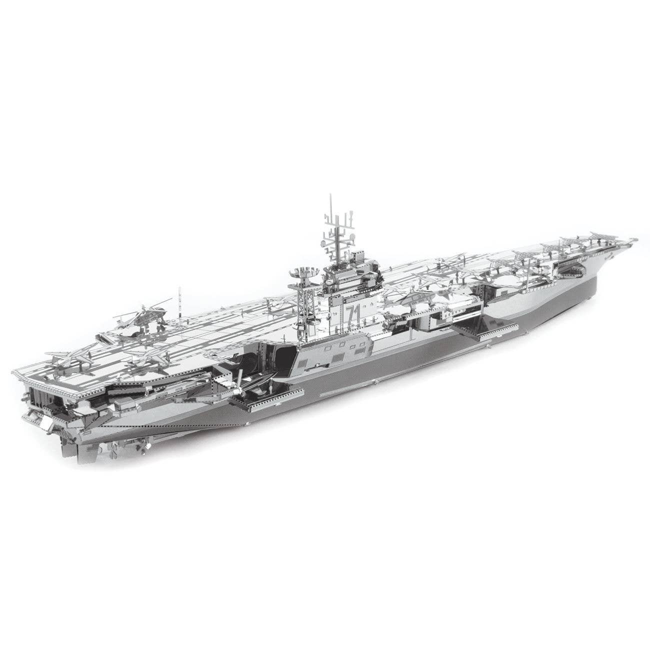 Metal Earth ICONX: USS Roosevelt Carrier CVN-71