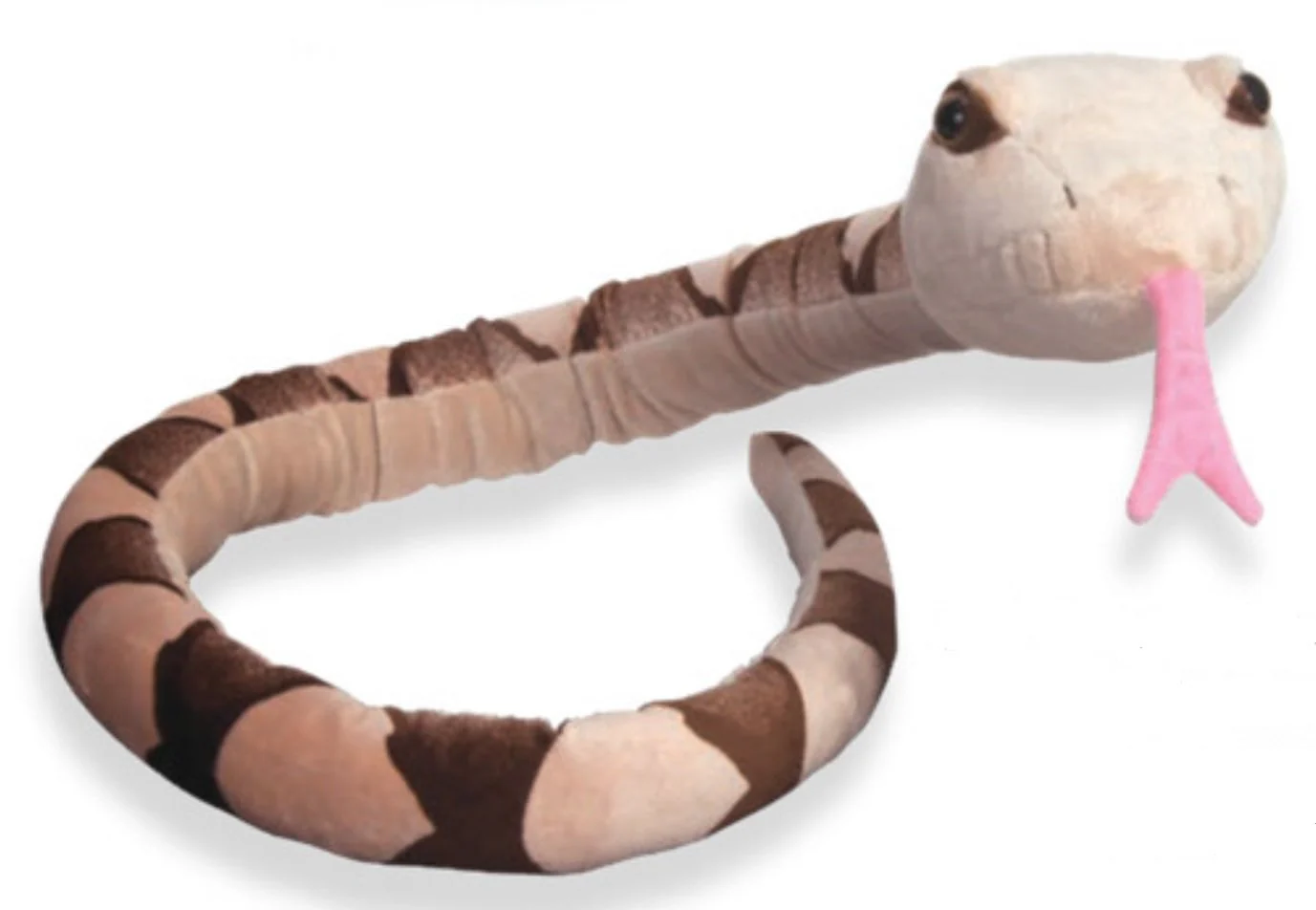 Petting Zoo 54″  Wild Onez The Petting Zoo Copperhead Snake Stuffed Animal 54″