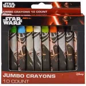 Star Wars 12 Jumbo Crayon Set