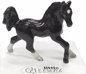 Little Critterz “Star” Black Horse LC141