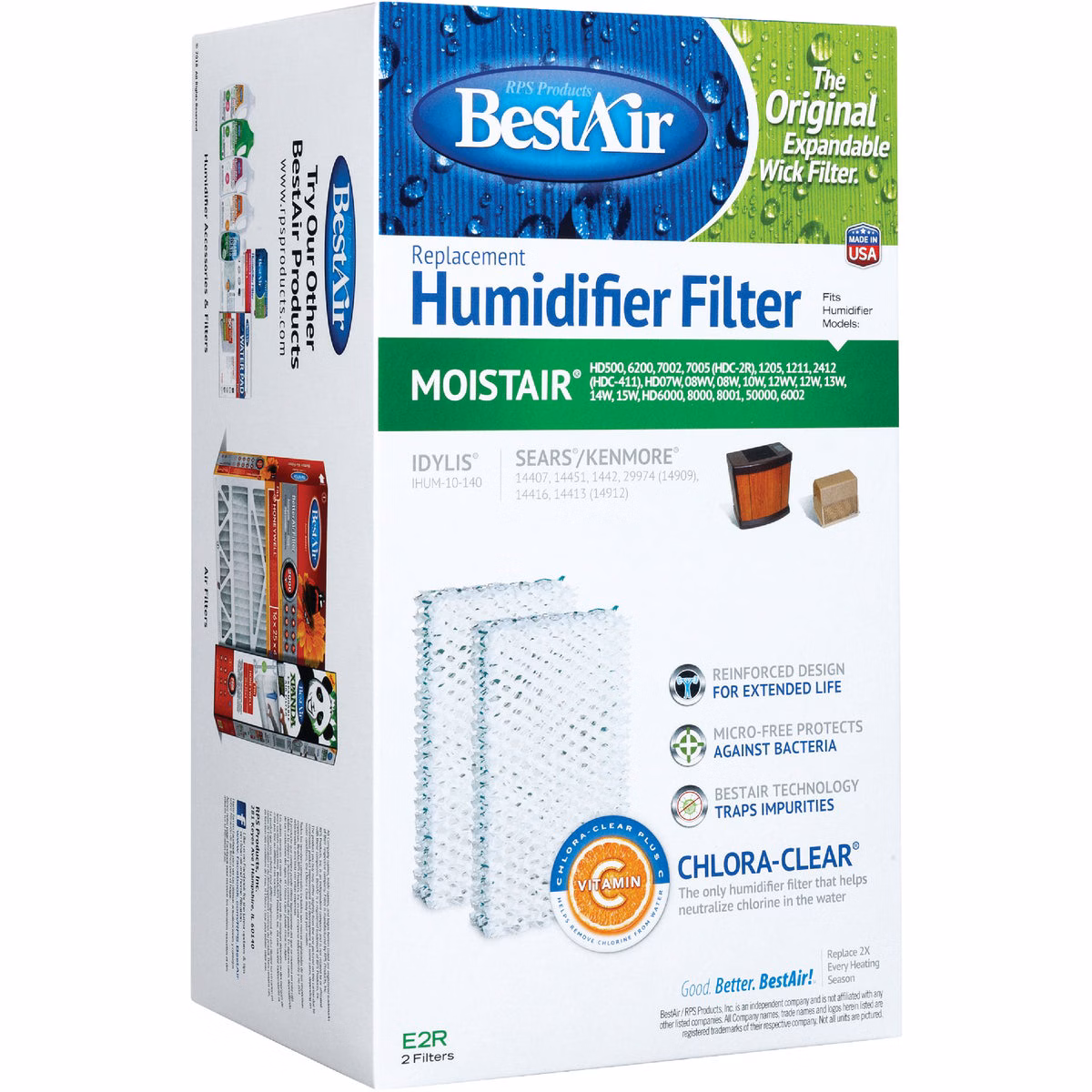 Best Air MoistAir Floor Humidifier Wick Filter