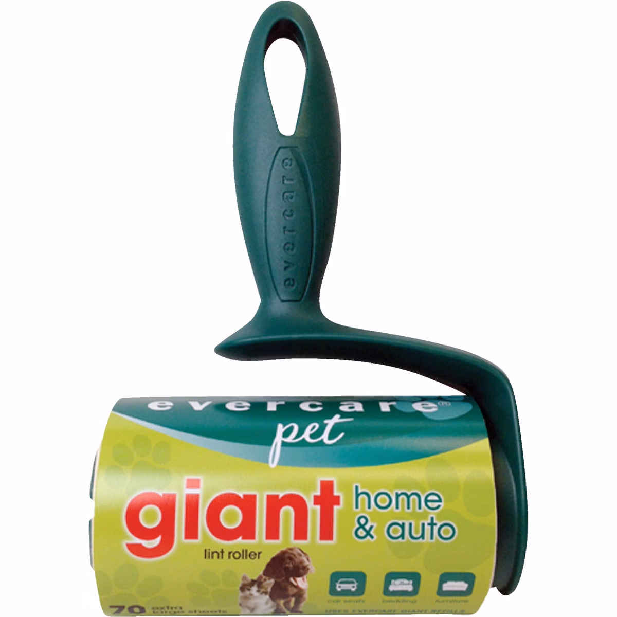 Evercare Pet 42.8 Ft. x 4.6 In. Giant Roll Pet Hair Remover with T-Handle Roller