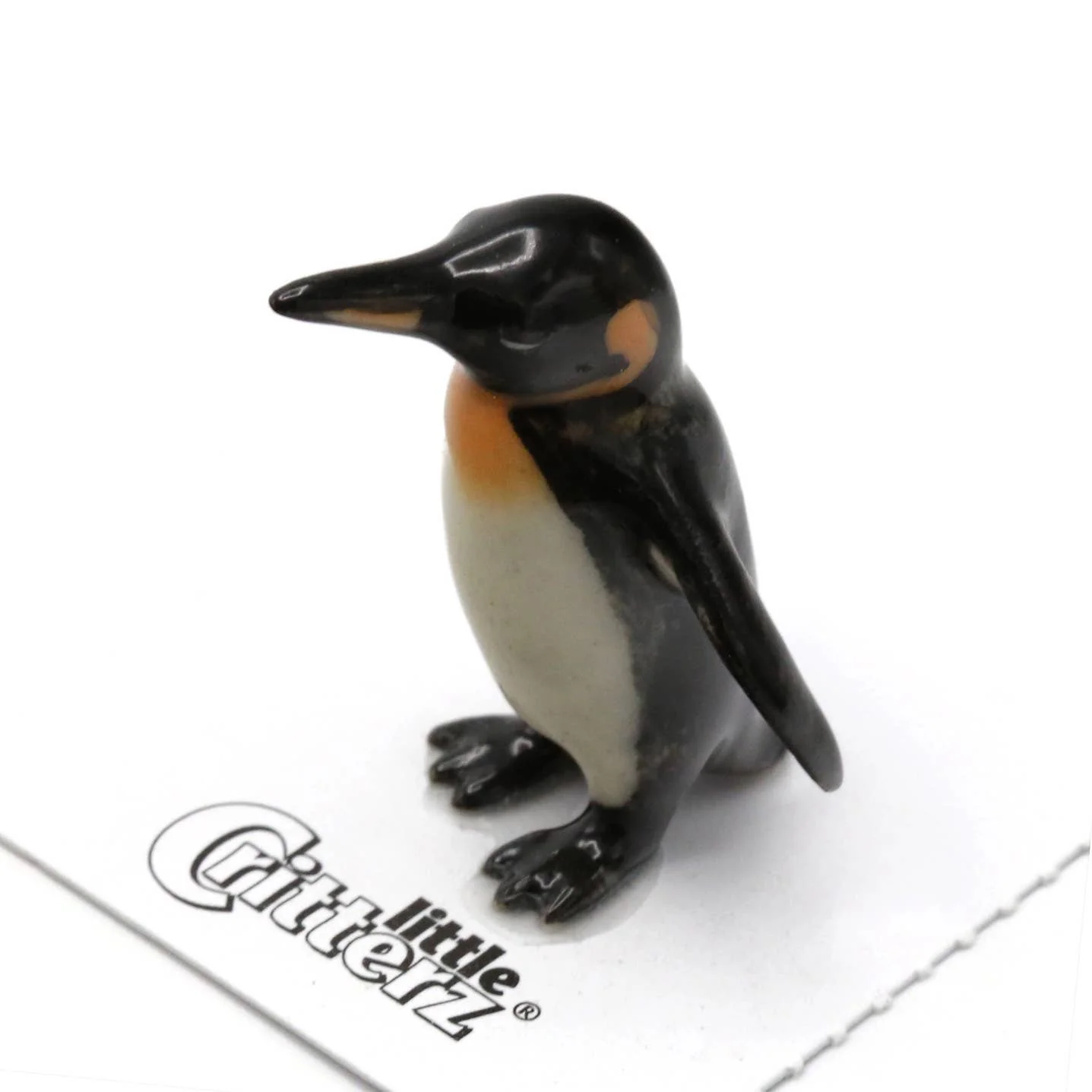 Little Critterz “Stanley ” King Penguin Porcelain Figurine
