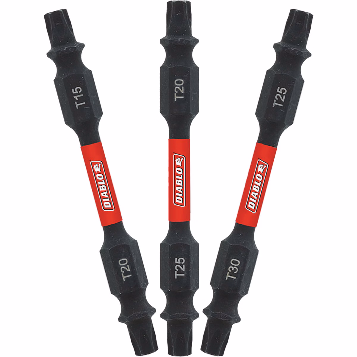 Diablo 3-Piece TORX 2-1/2 In. Double-End Screwdriver Bit Set