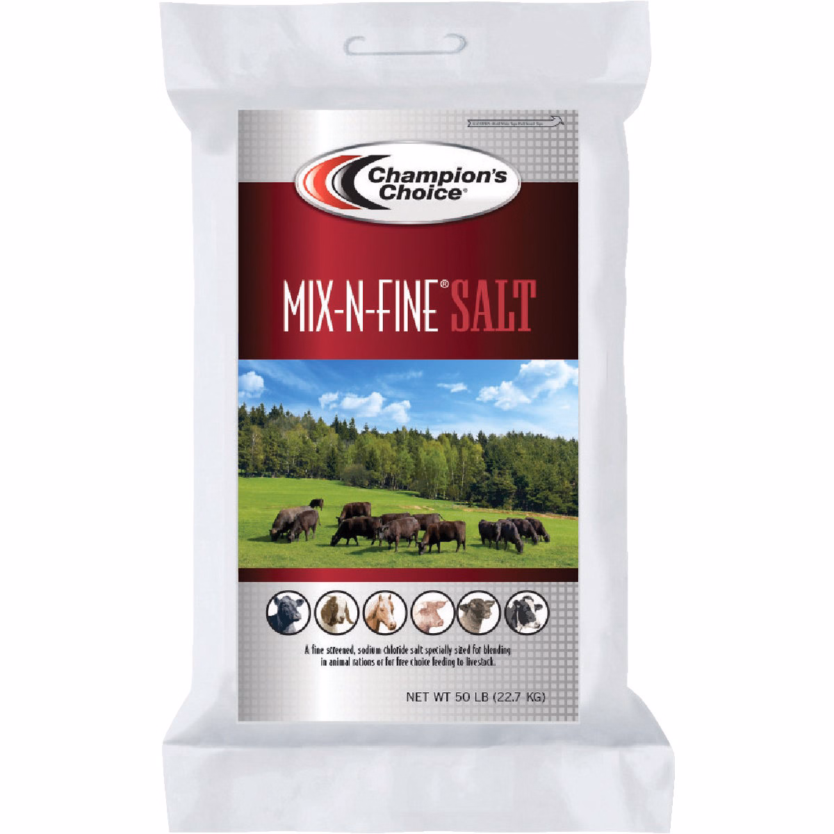 Champions Choice Mix-N-Fine 50 Lb. 100% Purity Salt