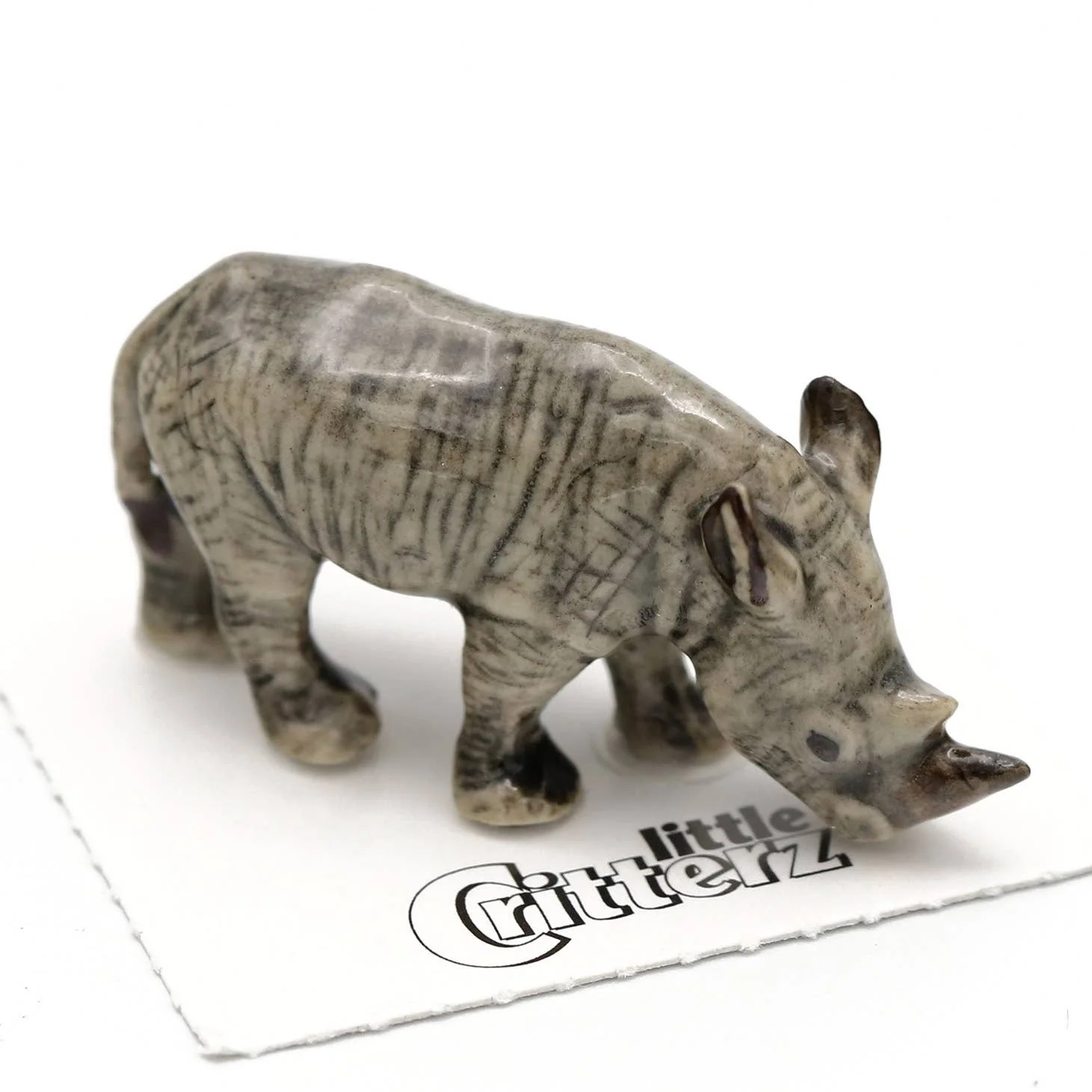 Little Critterz “Zulu” White Rhino