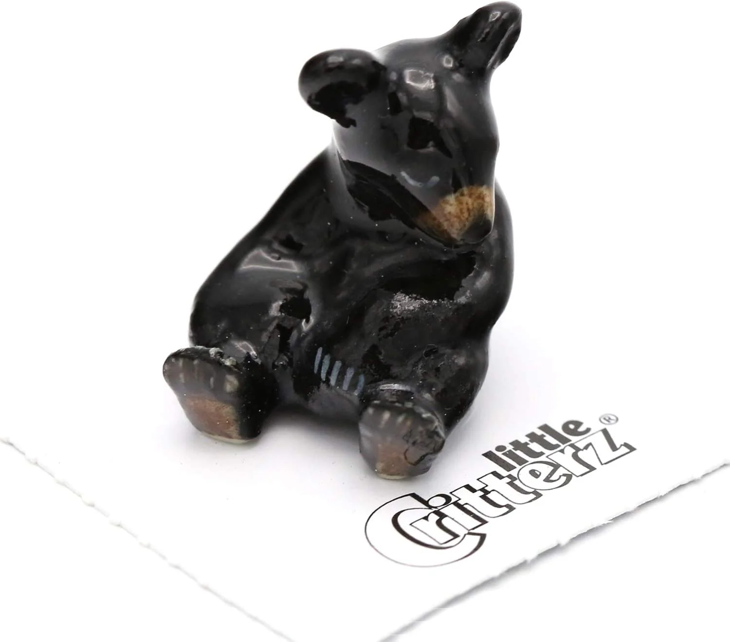 Little Critterz “Honey” Black Bear Cub