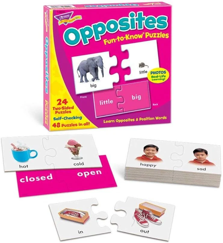 Trend Fun To Know Puzzles Opposites