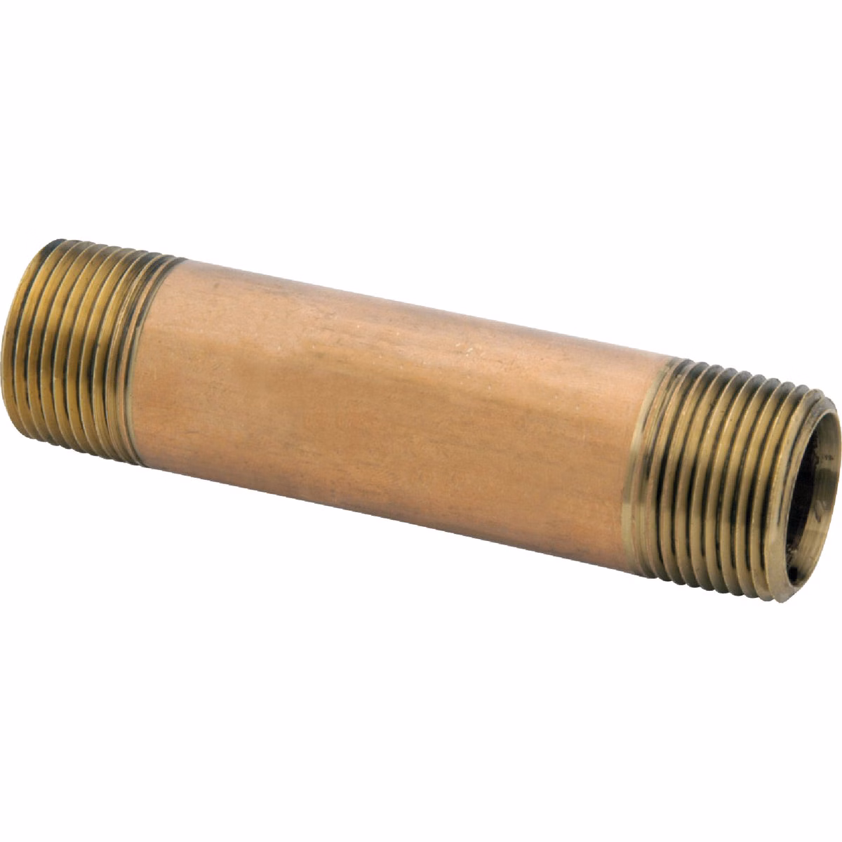 Anderson Metals 1/2 In. x 1-1/2 In. Red Brass Nipple