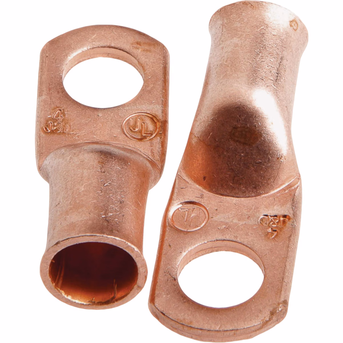 Forney #4 Cable x 5/16 In. Stud Copper Cable Lug (2-Pack)