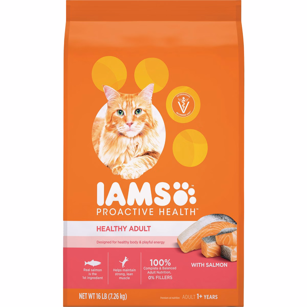 Iams Proactive Health 16 Lb. Salmon & Tuna Flavor Adult Dry Cat Food