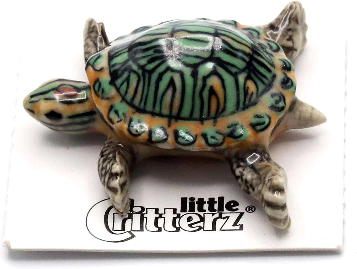 Little Critterz “Bask” Red-Eared Slider