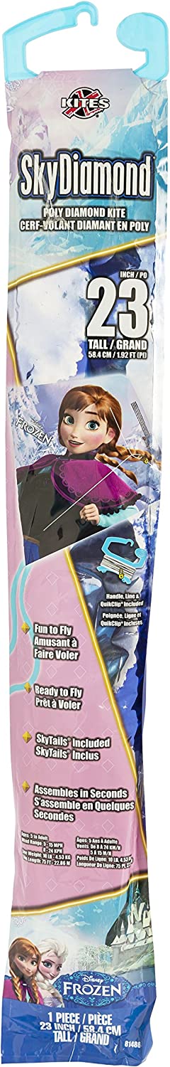 Sky Diamond 23 Inch Poly Diamond Kite – Frozen – Anna