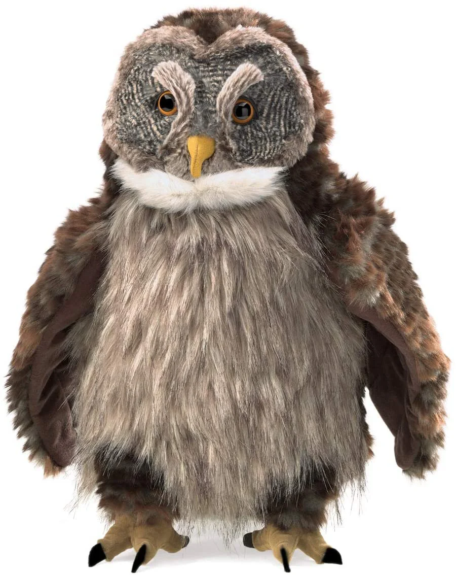 Folkmanis Hooting Owl Hand Puppet
