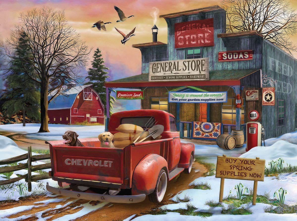 SunsOut – 0277 Spring Supplies 1000 pc Puzzle