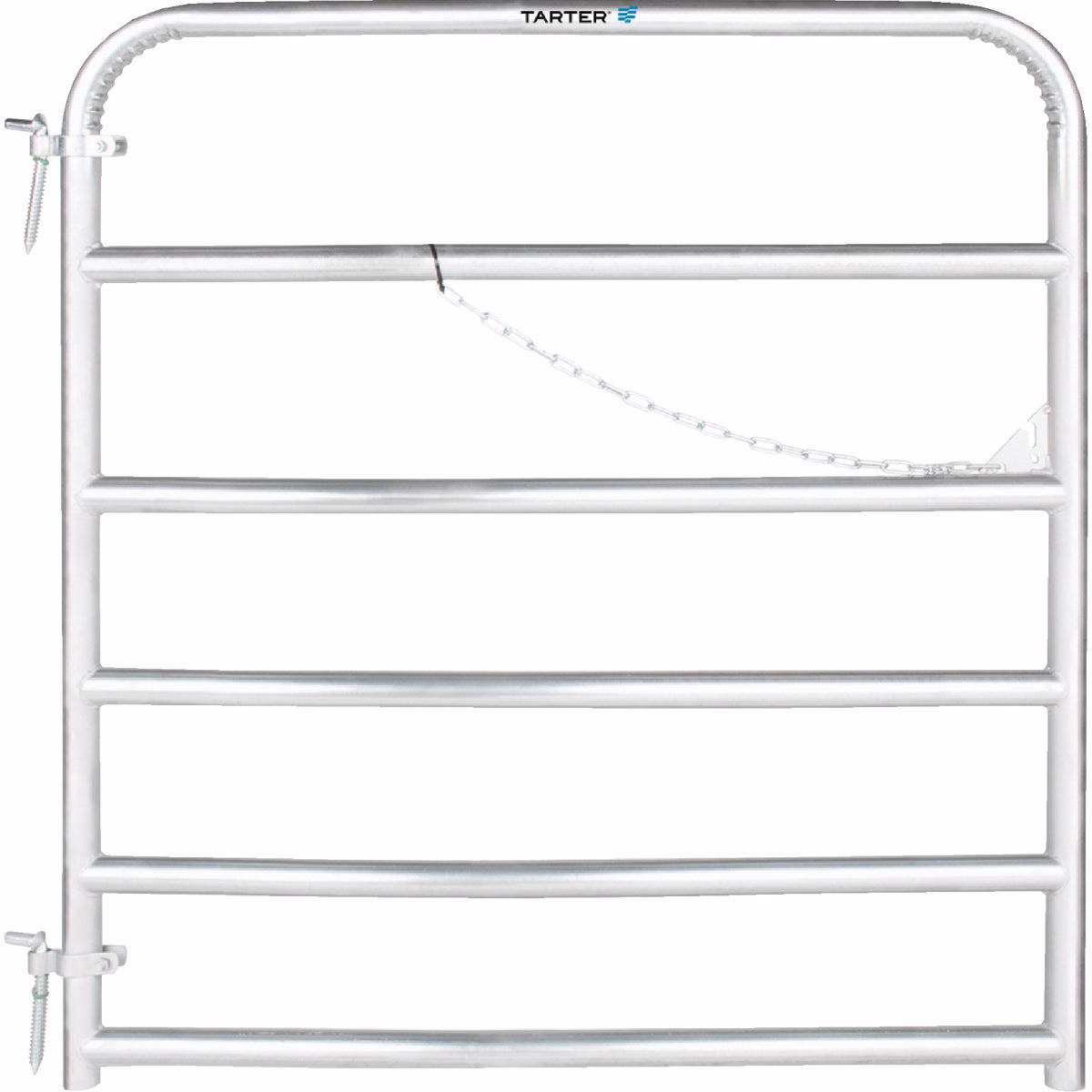 Tarter 50 In. H. x 4 Ft. L. x 1-3/4 In. Tube Diameter Galvanized Tube Gate