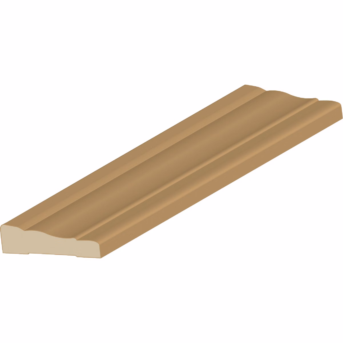 Cedar Creek WM356 11/16 In. W. x 2-1/4 In. H. x 7 Ft. L. Natural Finger Joint Pine Colonial Casing Molding