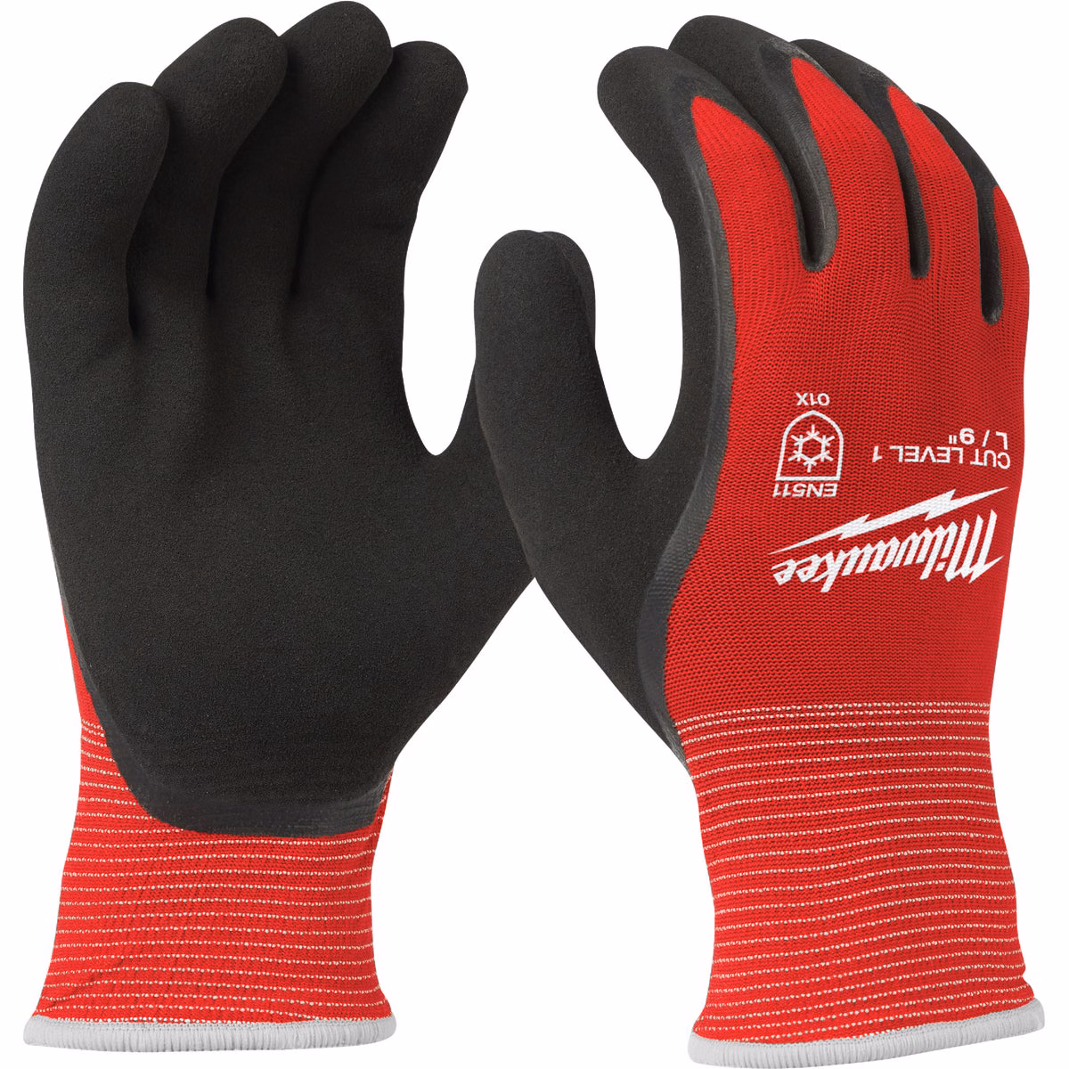 Milwaukee Unisex L Latex Coated Cut Level 1 Insulated Work Glove