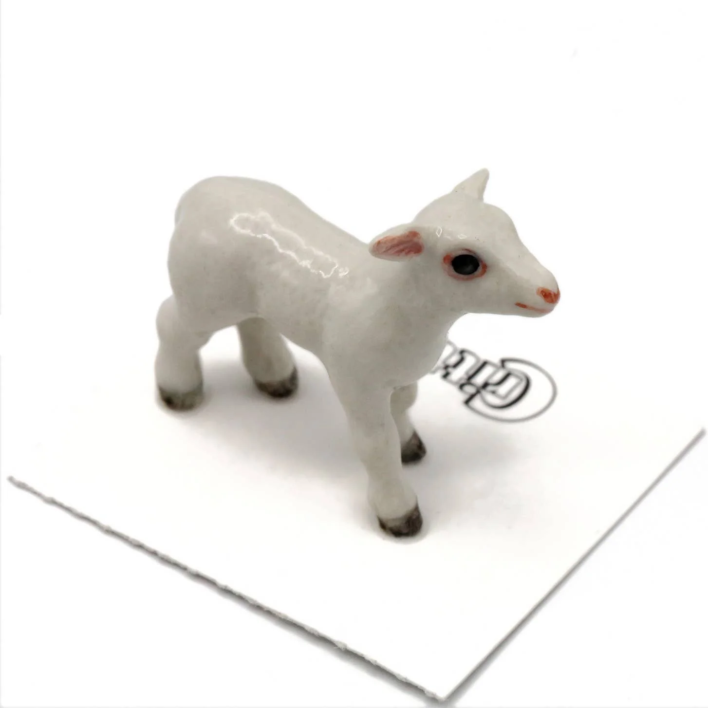 Little Critterz “BARLEY” Lamb Porcelain Figurine