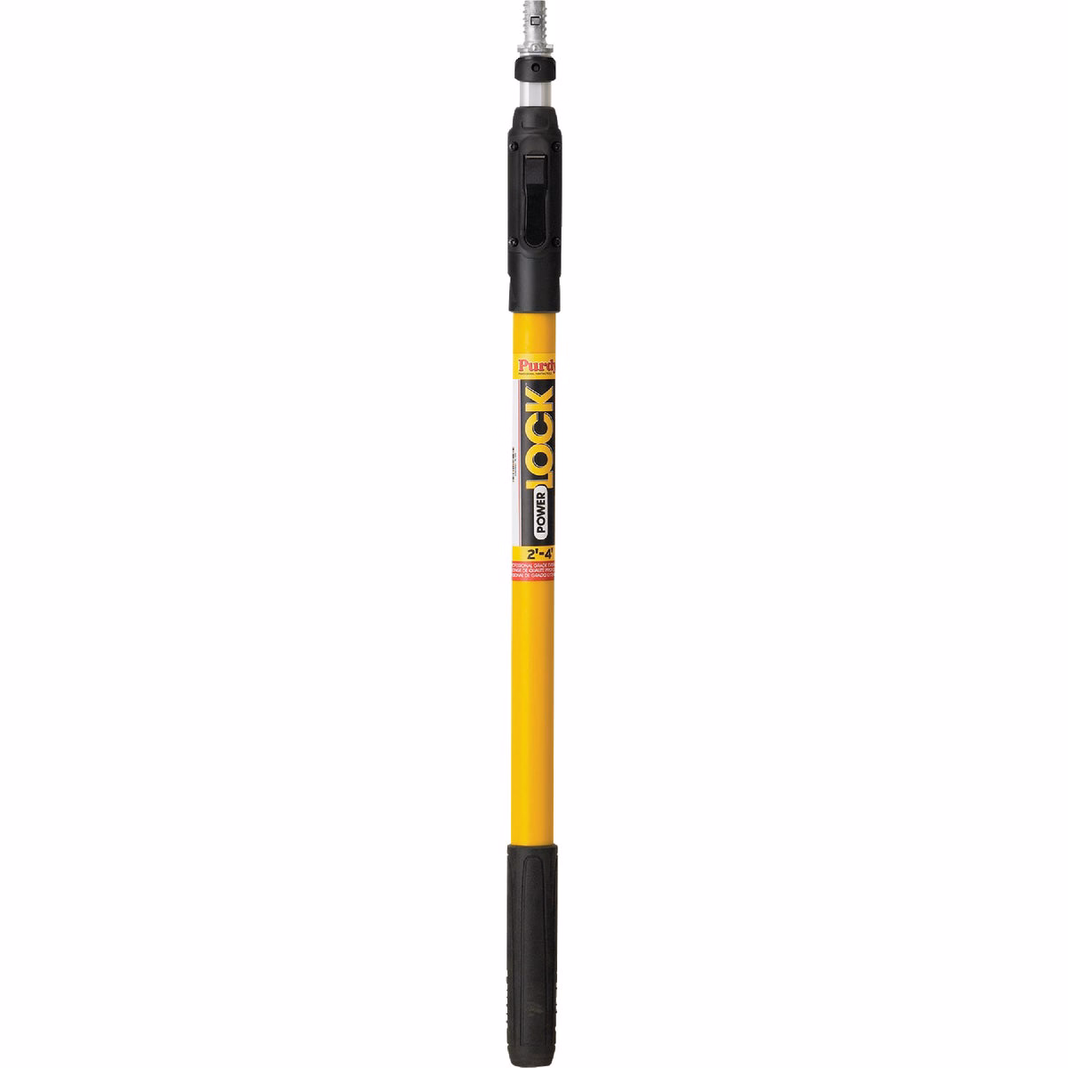 Purdy Power Lock Pole+ 2 to 4 Ft. Aluminum/Fiberglass Extension Pole