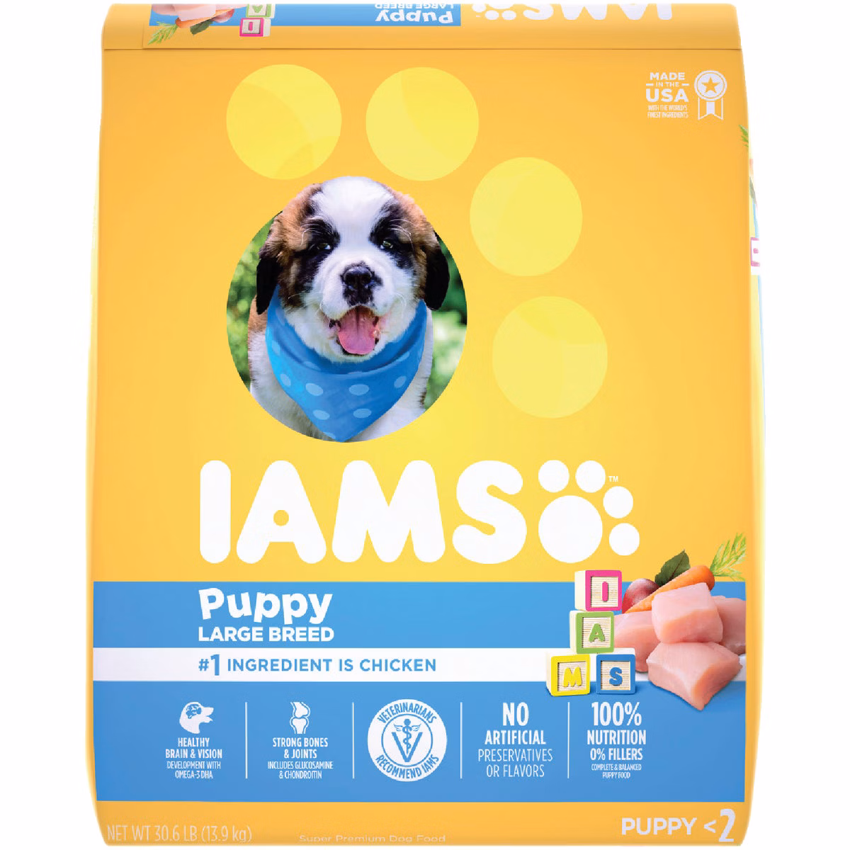 IAMS Proactive Health Smart Puppy Large Breed 30.6 Lb. Dry Dog Food