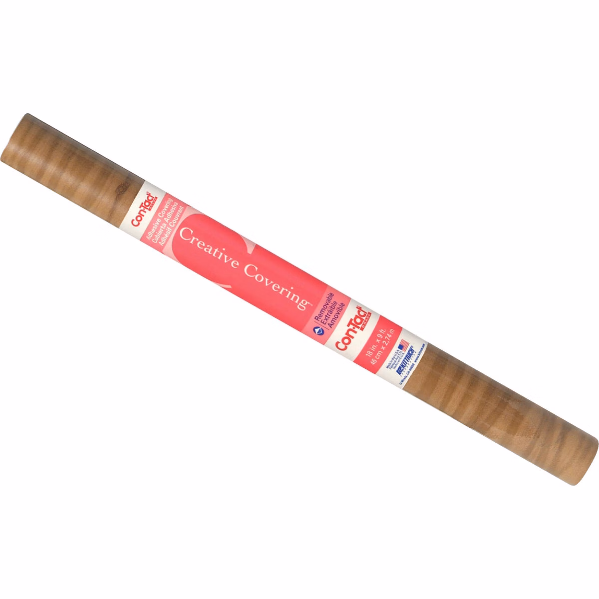 Con-Tact Creative Covering 18 In. x 9 Ft. Knotty Pine Self-Adhesive Shelf Liner