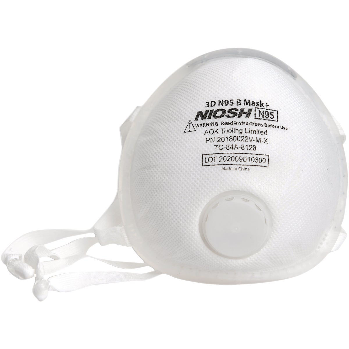 Soft Seal Medium 360-Degree Silicone Seal 3D Respirator With Valve (10-Pack)