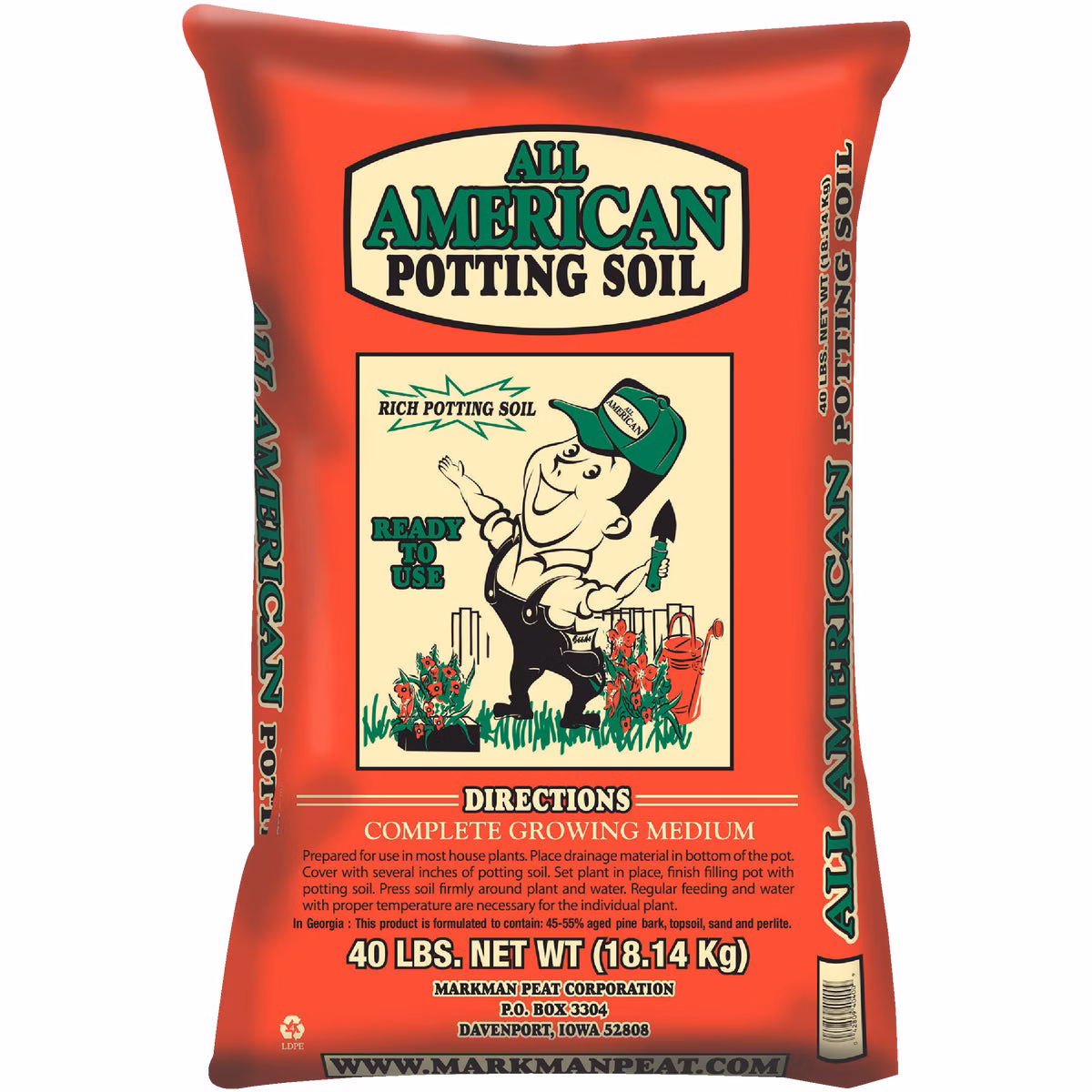 All American 40 Lb. All Purpose Potting Soil