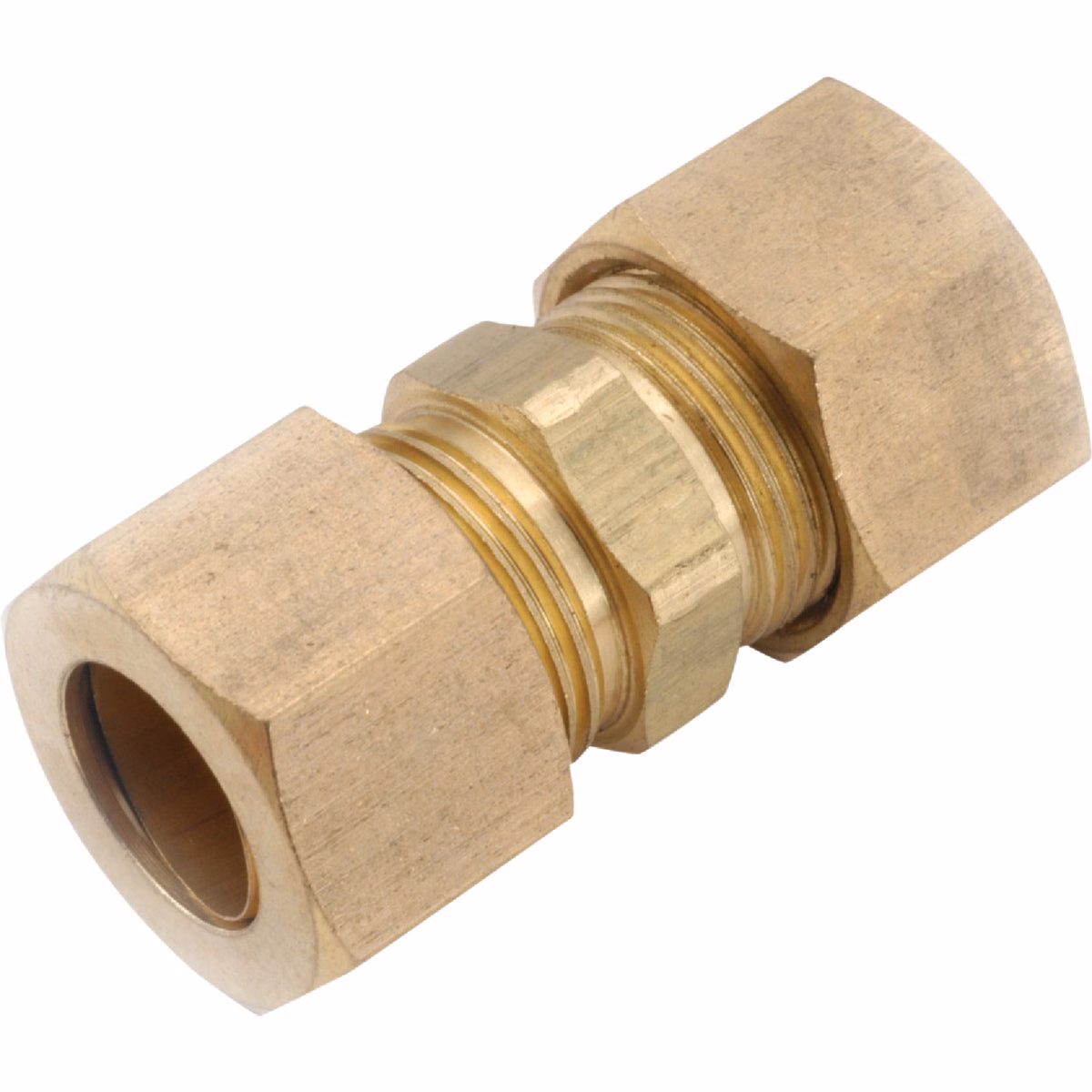 Anderson Metals 1/8 In. Brass Low Lead Compression Union