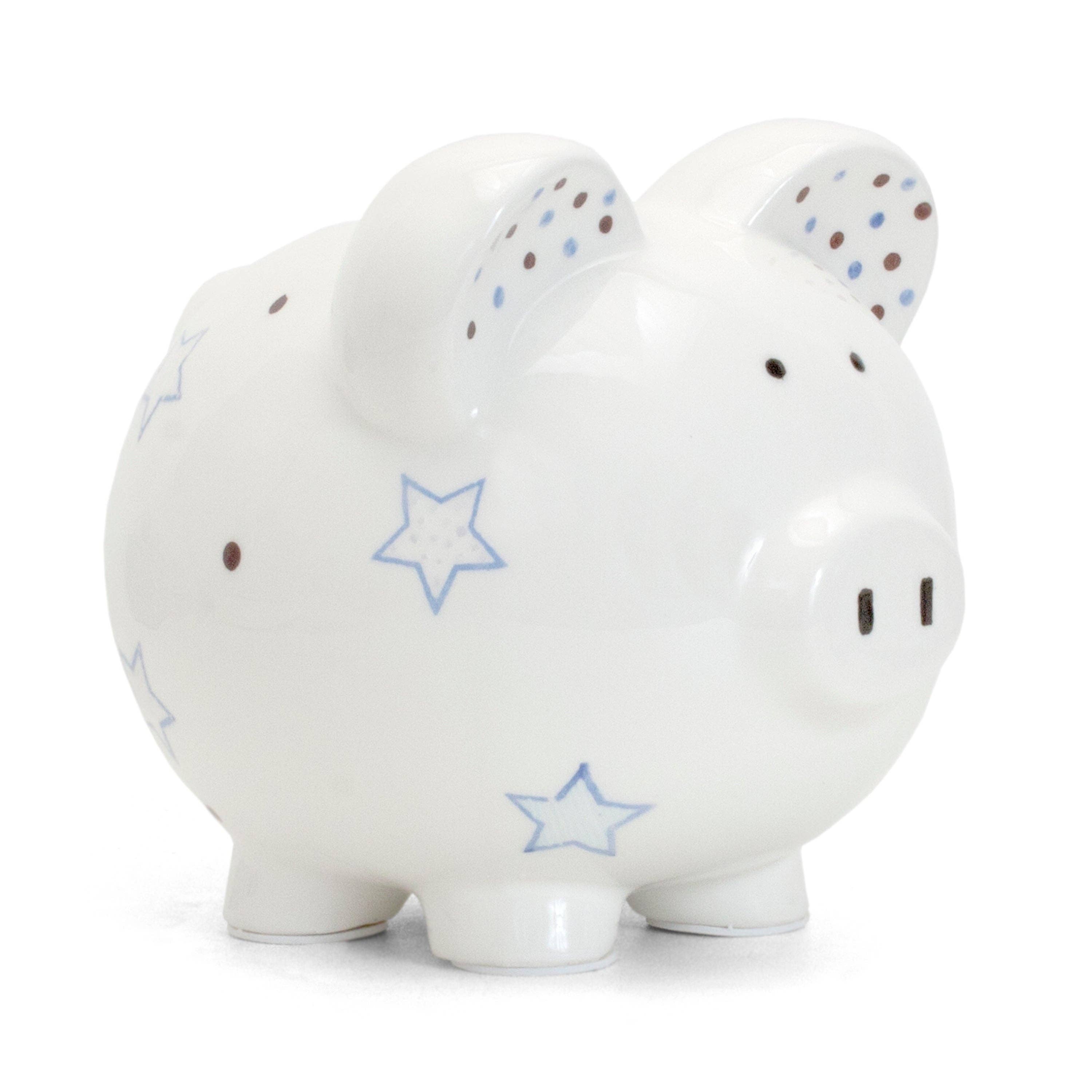 Child to Cherish  Blue Paper Star Piggy Bank