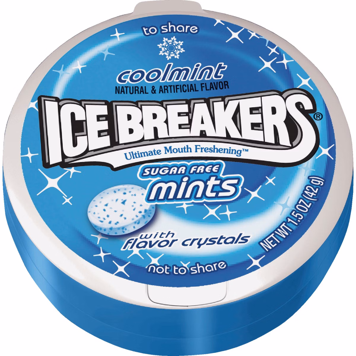 Ice Breakers 1.5 Oz. Coolmint Sugar Free Mints
