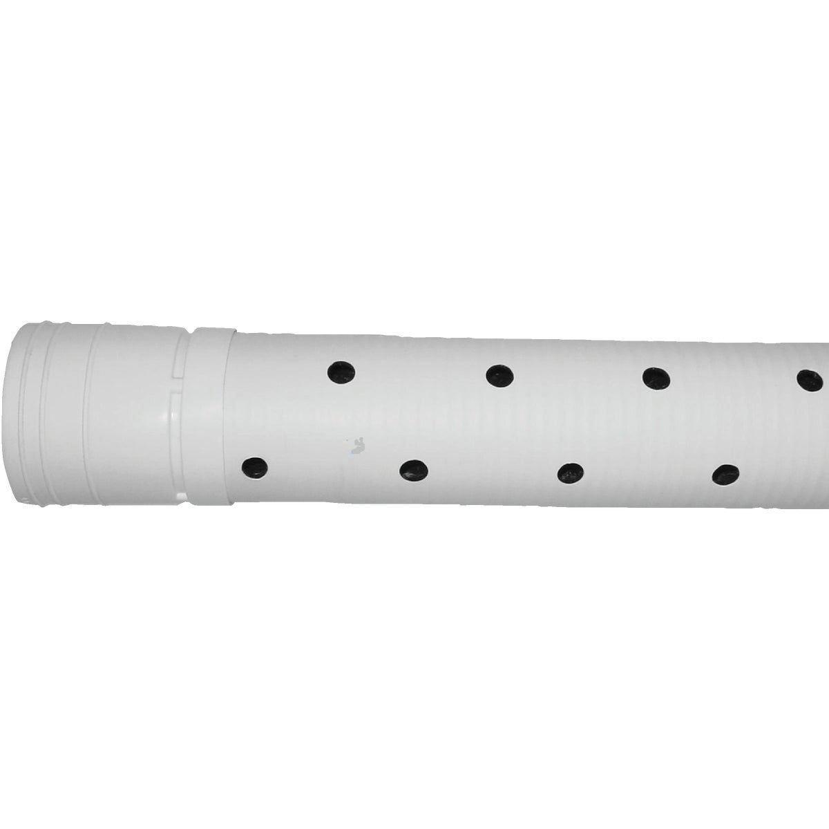 Advanced Drainage Systems 3 In. X 10 Ft. HDPE Perforated Sewage & Drainage Pipe