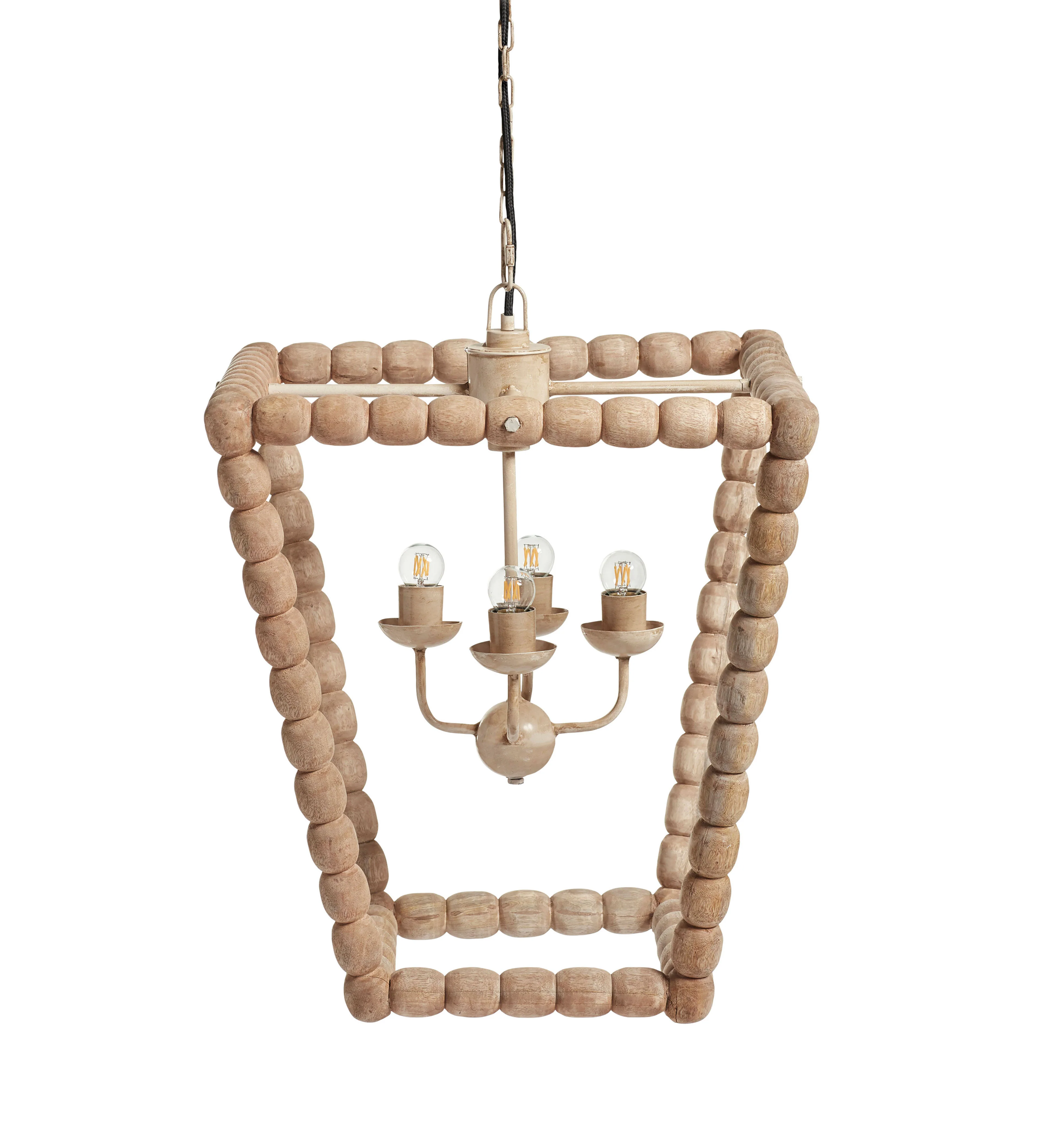 Abakon Wood Hanging Lamp – Natural
