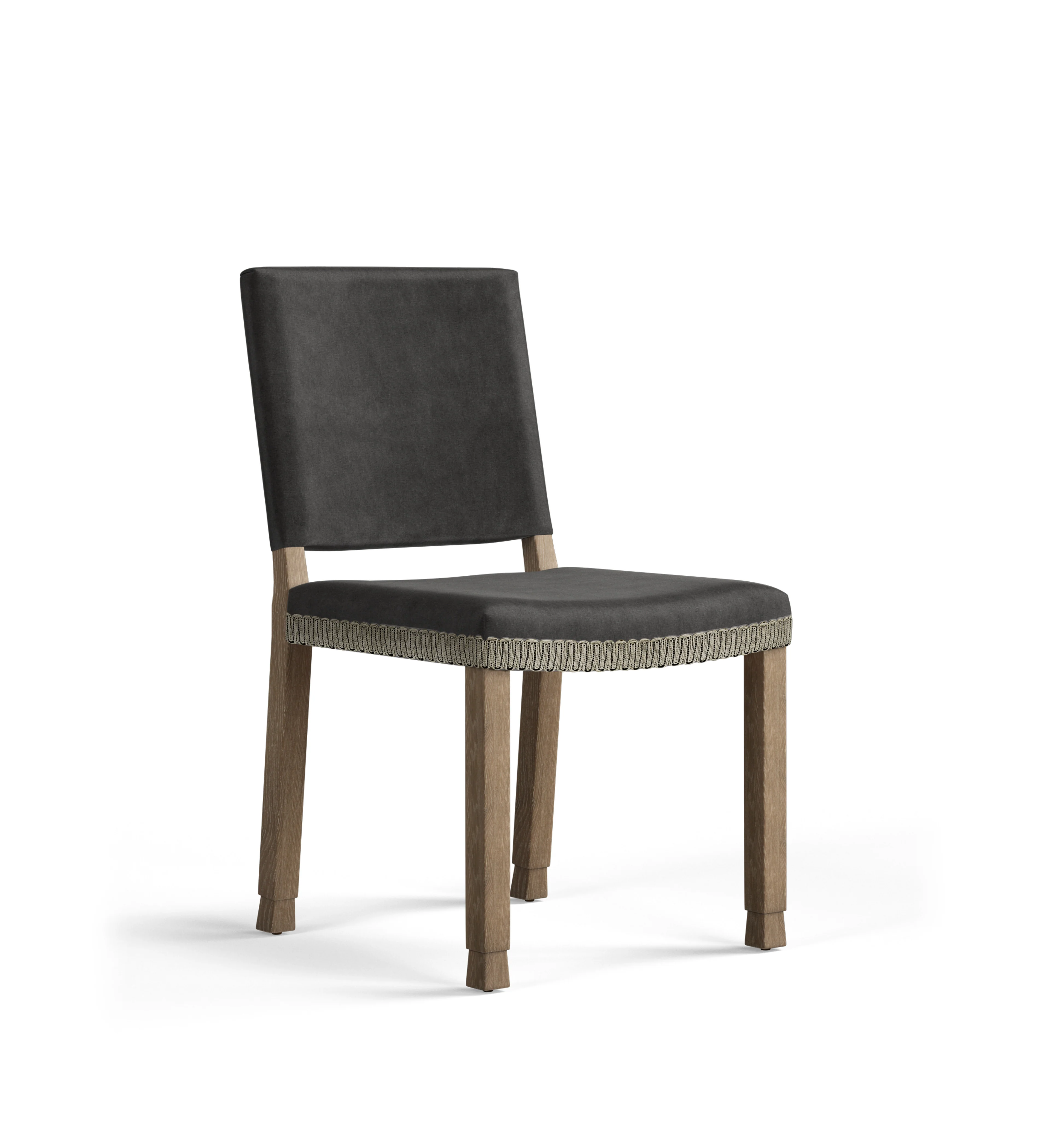 Abbey Velvet Dining Chair – Truffle