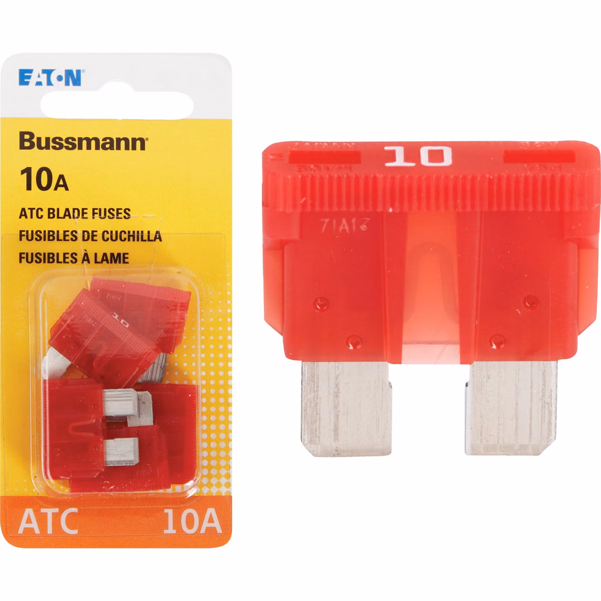 Bussmann 10A 32V ATC Blade Automotive Fuse (5-Pack)