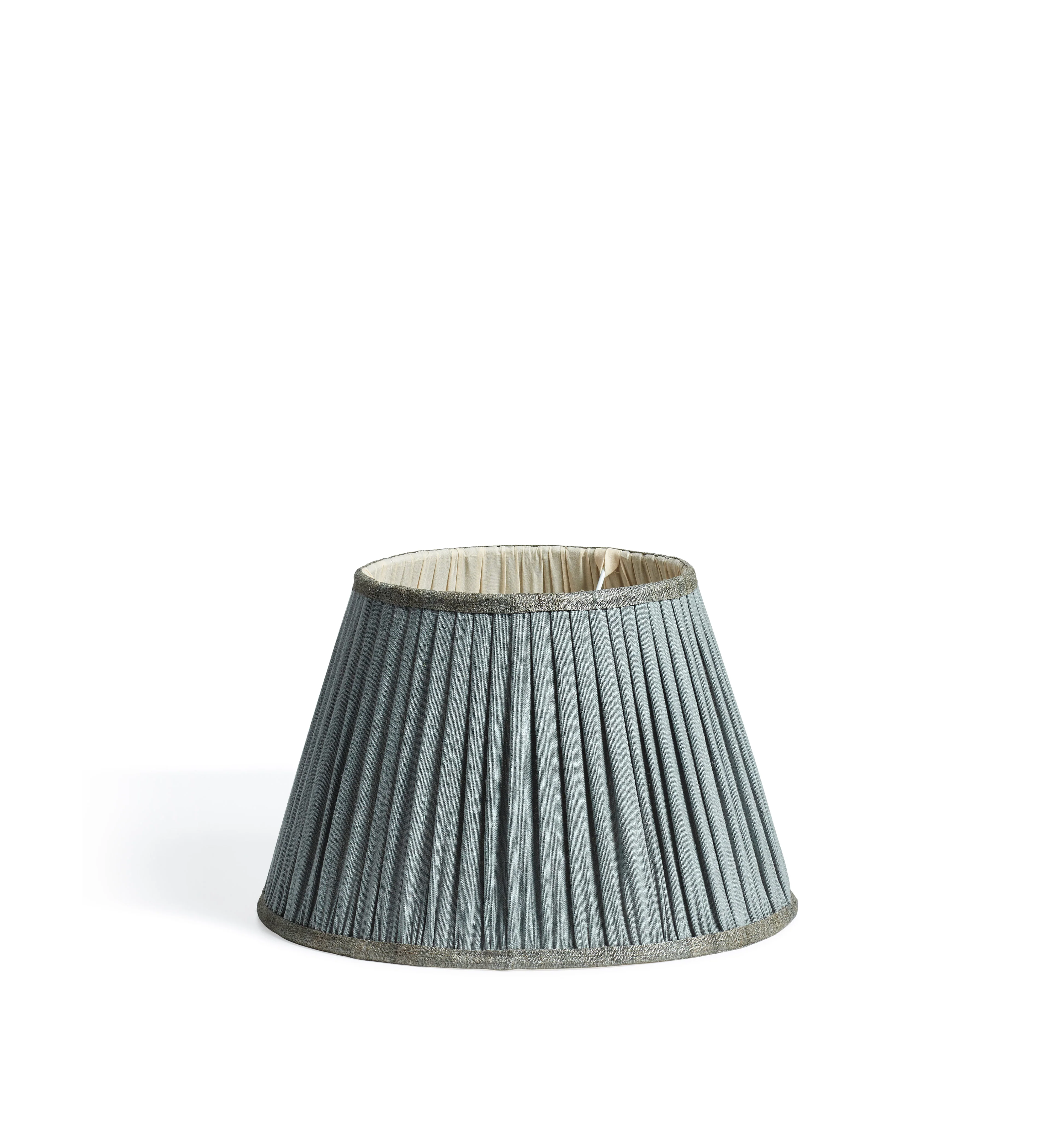 Archibald Pleated Linen Lampshade 35cm – Sage