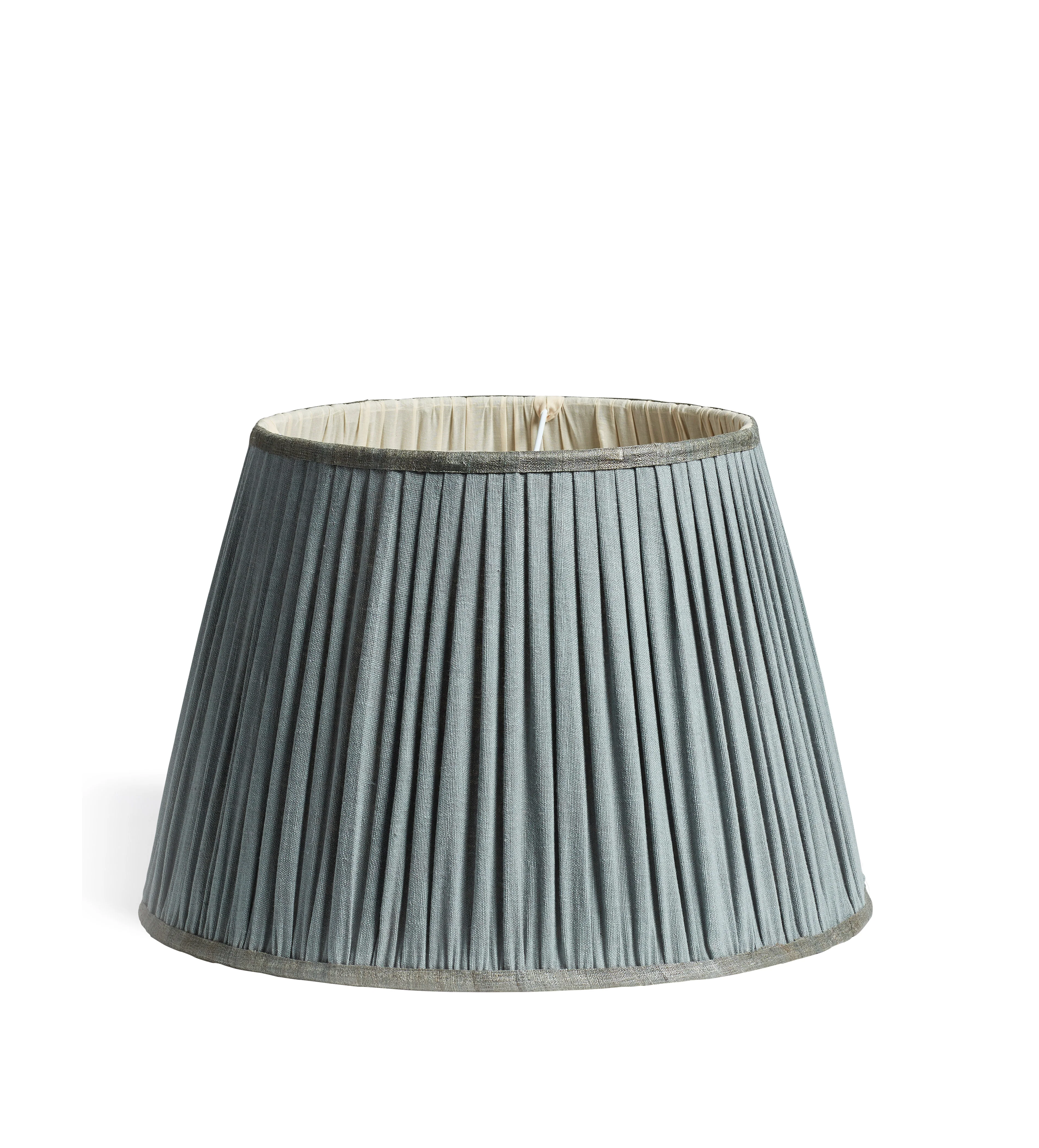 Archibald Pleated Linen Lampshade 45cm – Sage