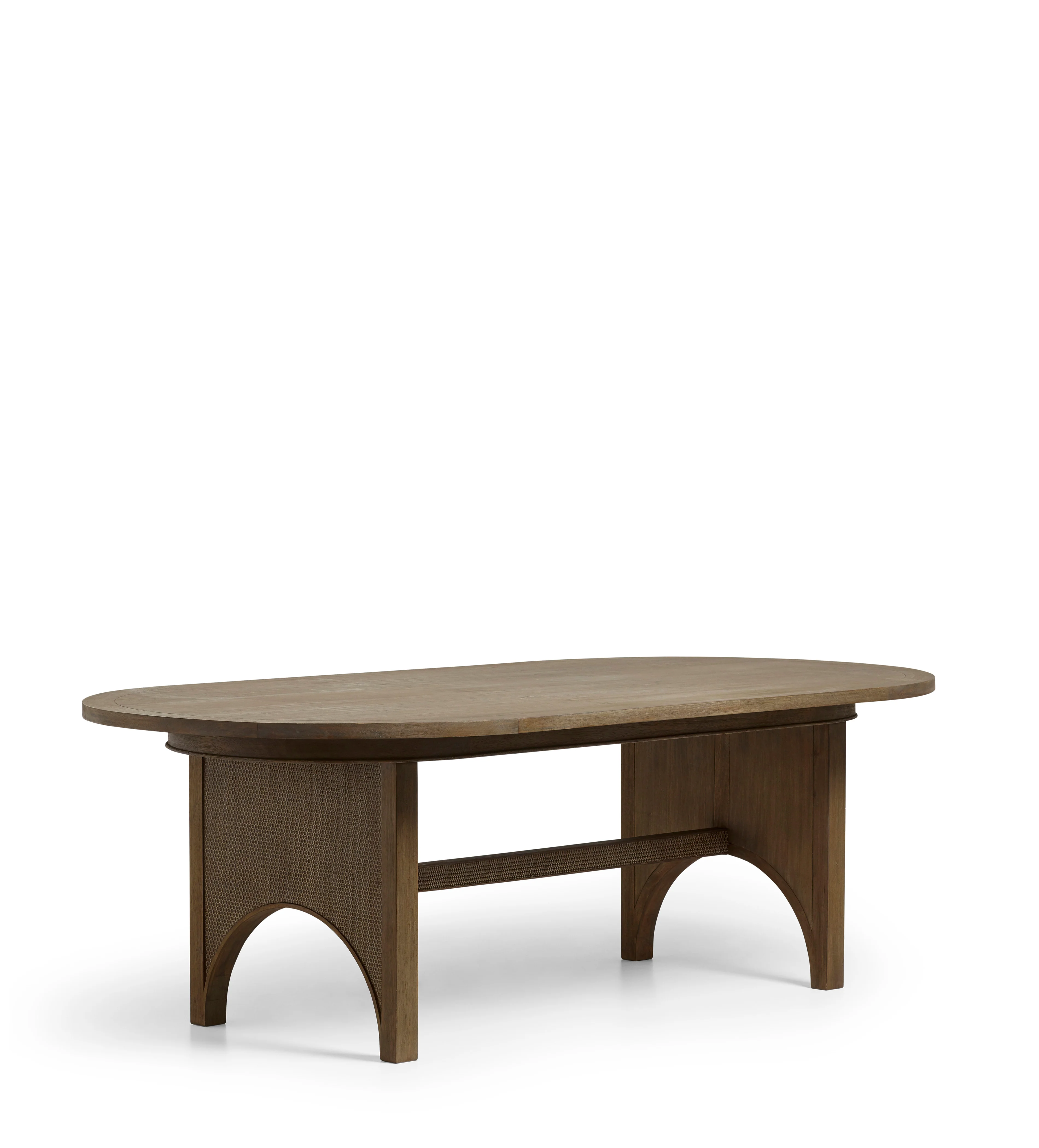 Balabac Oval Dining Table – Natural