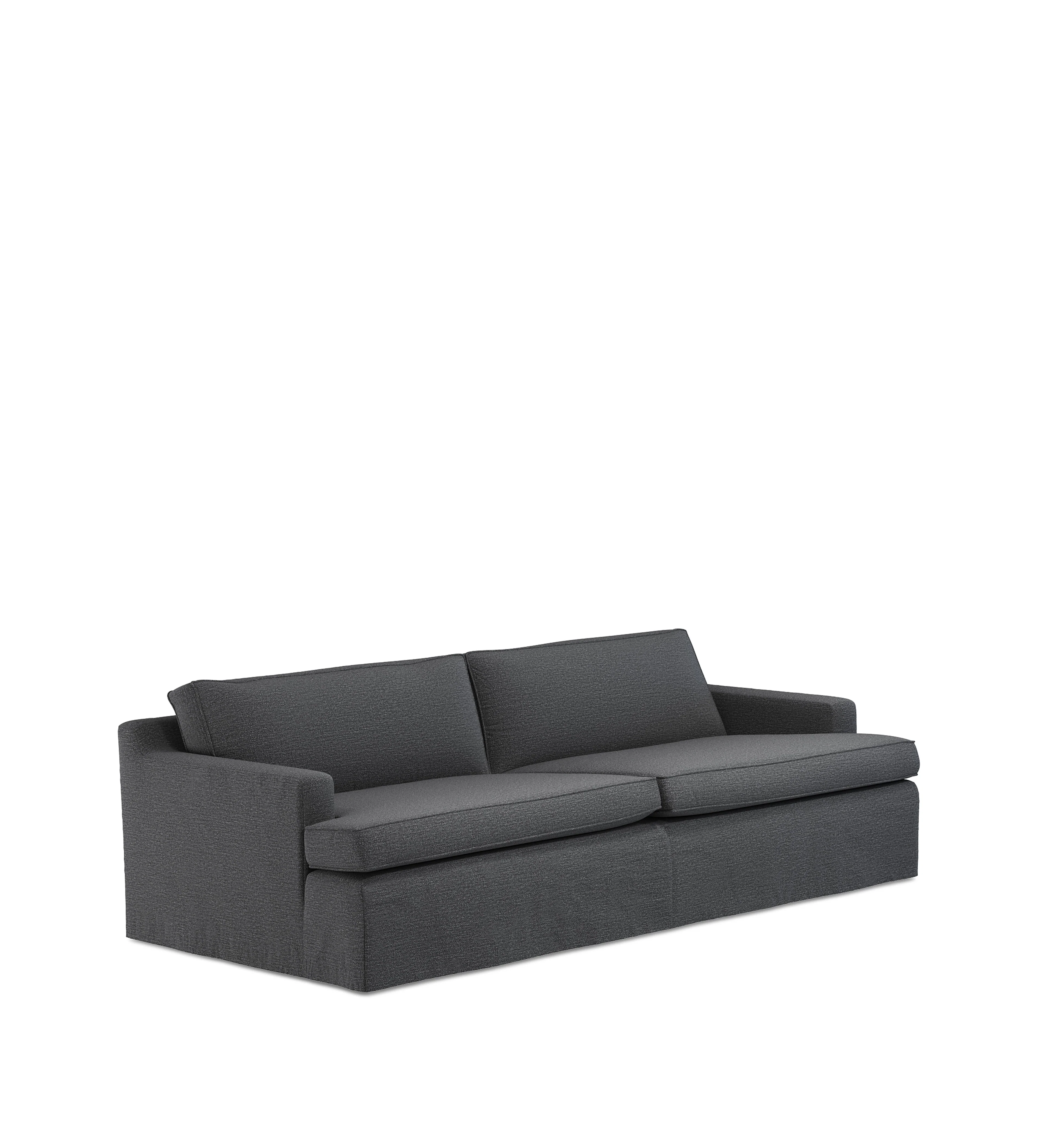 COVER ONLY – Beale Clever Linen Loose Cover for 3-Seater Sofa – Anthracite