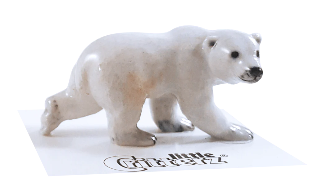 Little Critterz “Beaufort” Polar Bear Porcelain Figurine
