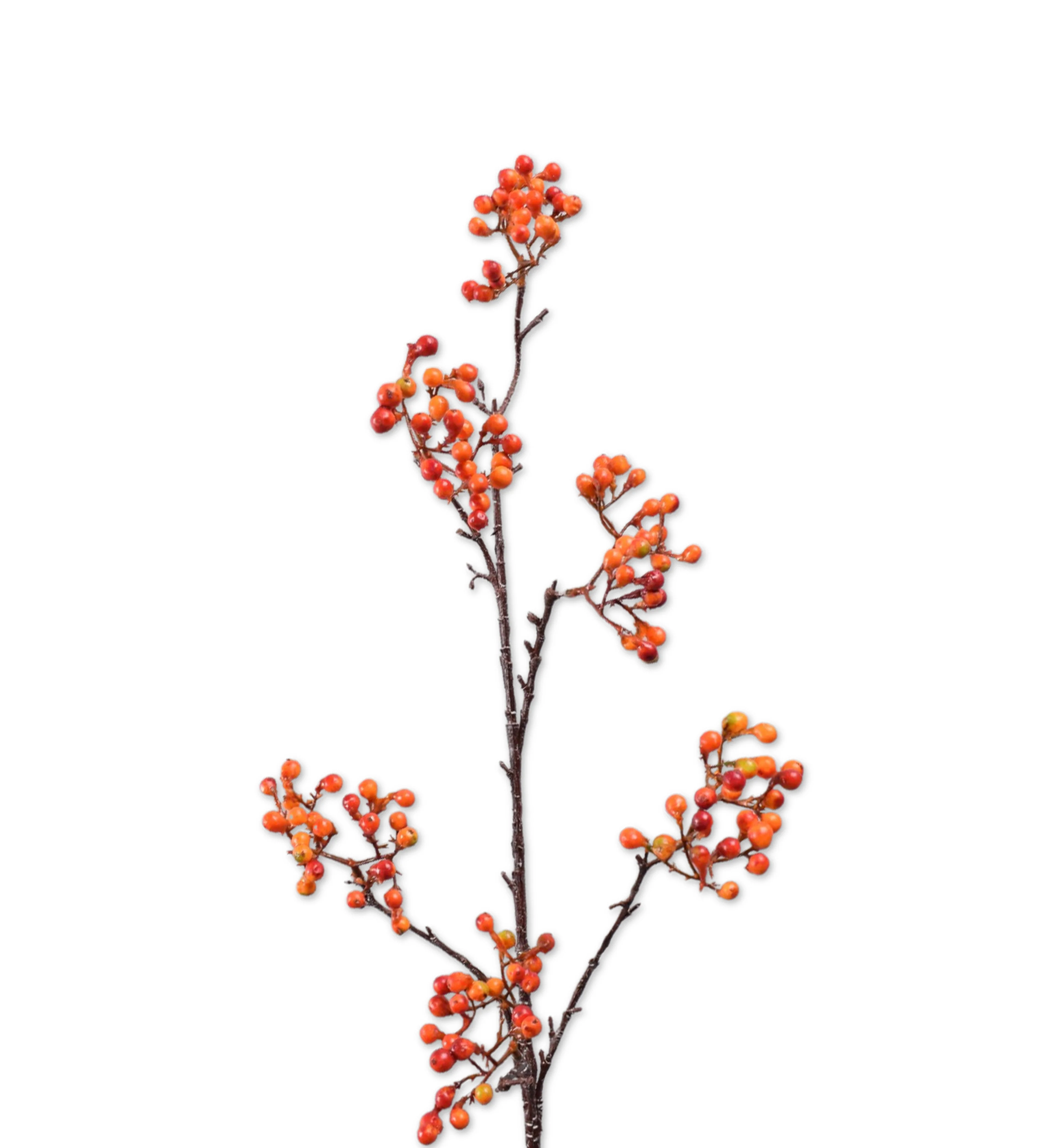 Faux Berry Stem – Orange