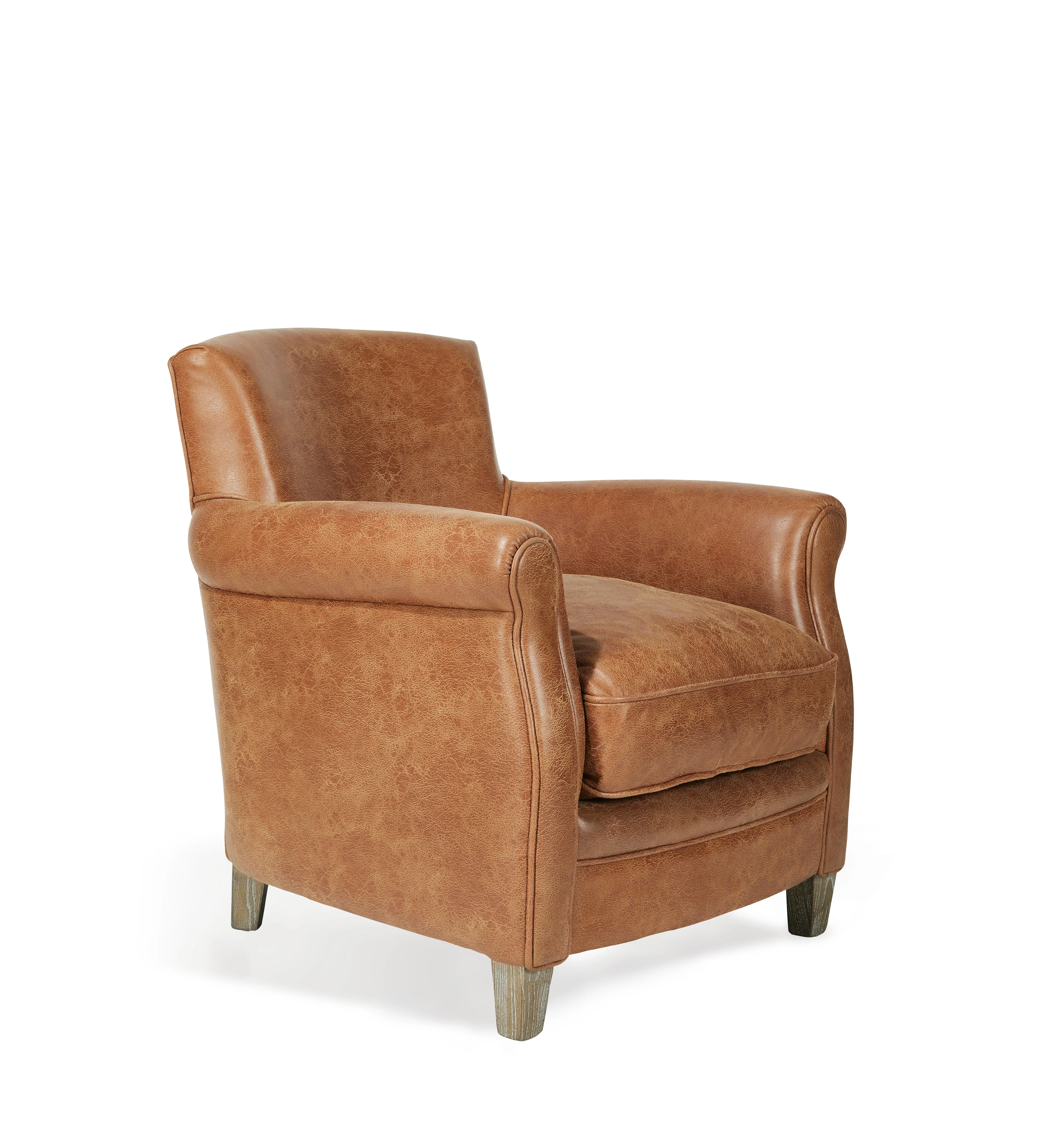 Berstone Leather Armchair – Aged Tobacco